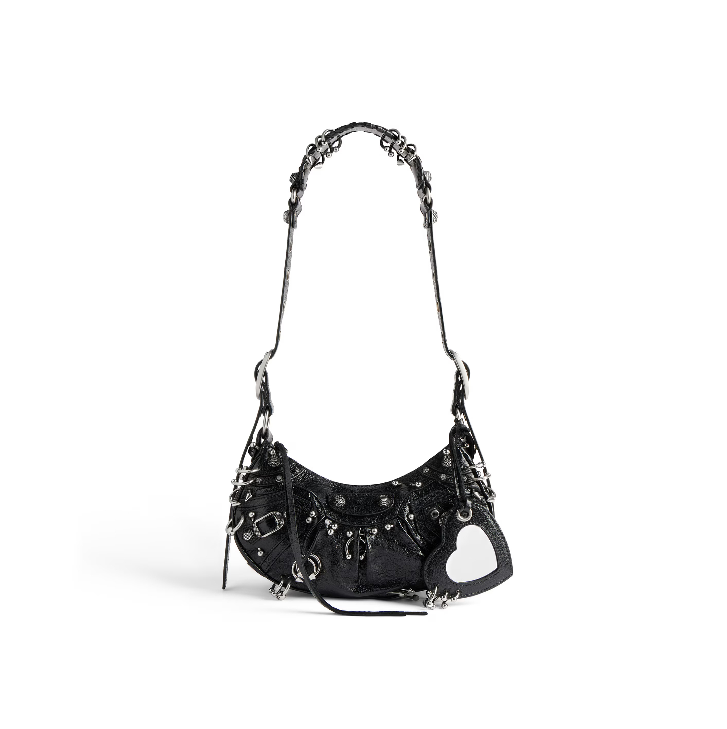 Ba*len*cia*ga women''s le cagole shoulder bag xs in black 671309210g81000 (25.9*16*9.9cm)